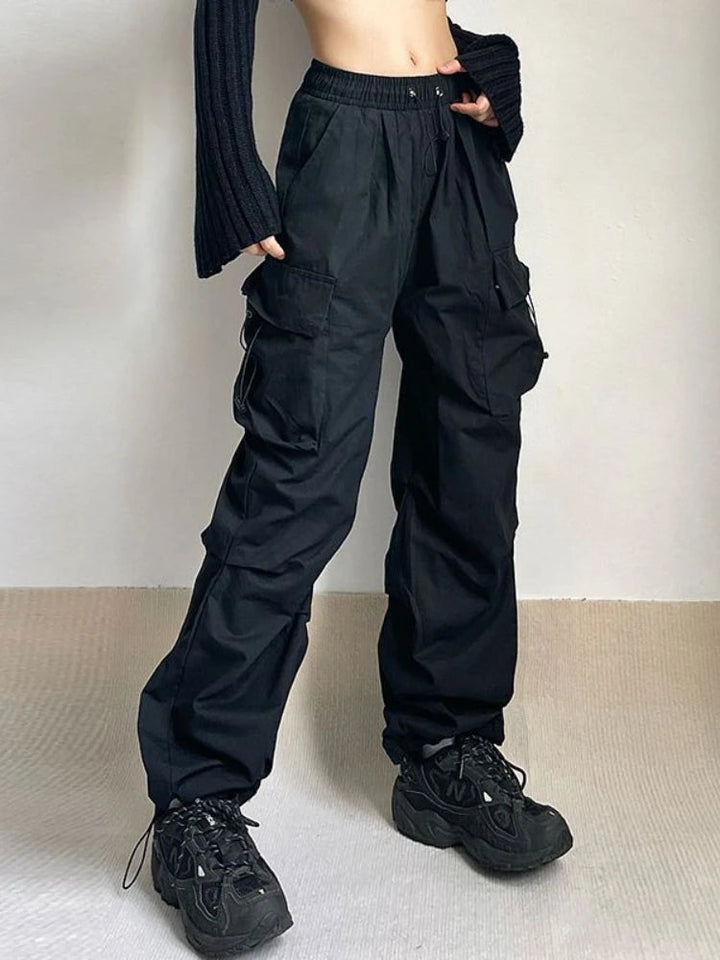 Elena | Effortless And Trendy Wide-Leg Cargo Pants