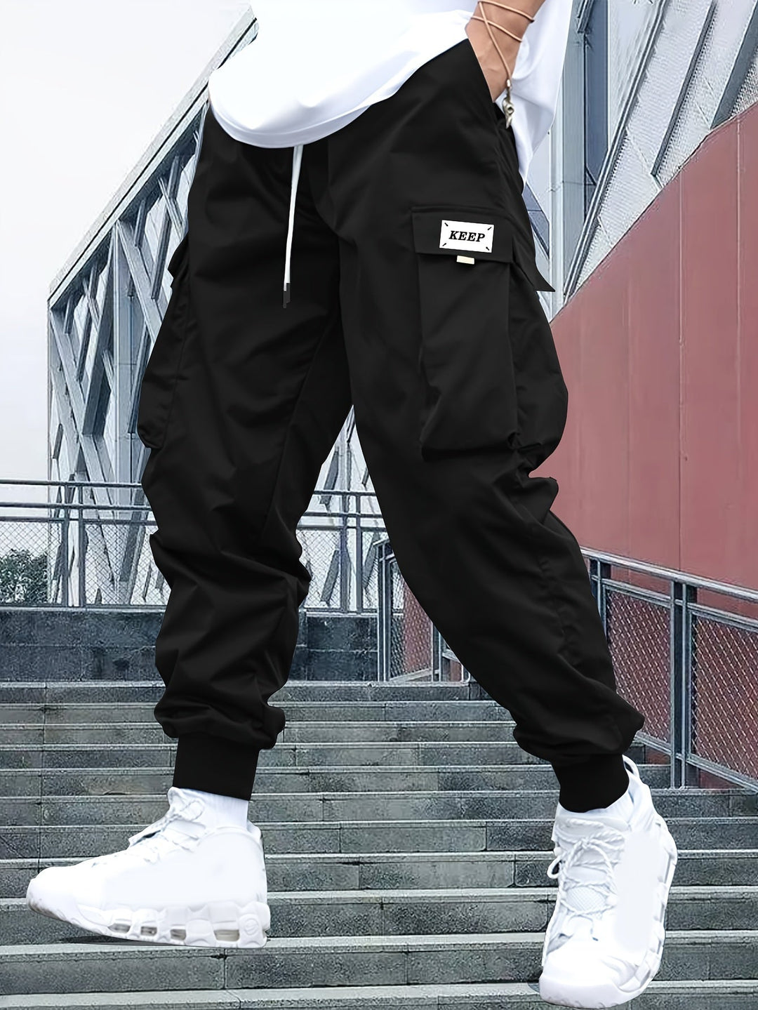 Eric | Versatile Premium Cargo Jogger Pants with Adjustable Comfort