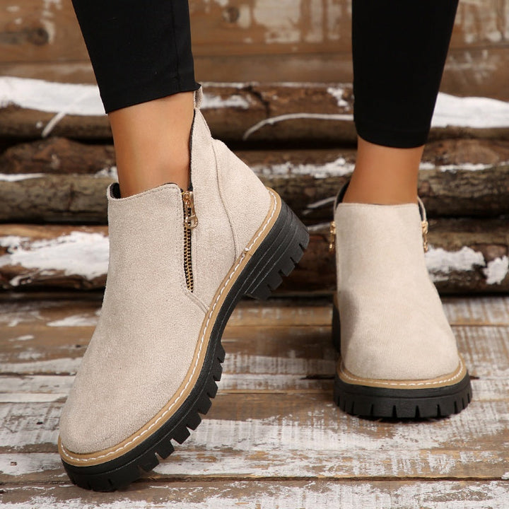 Ivy | Chic And Modern Platform Ankle Boots