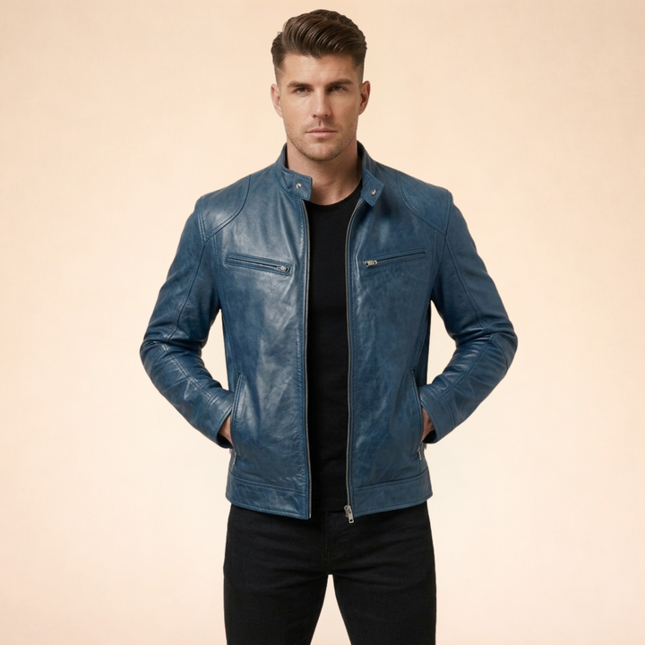 Eric| Stilvolle Lederjacke