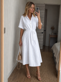 Avery | Elegant and Comfortable Summer Midi Dress