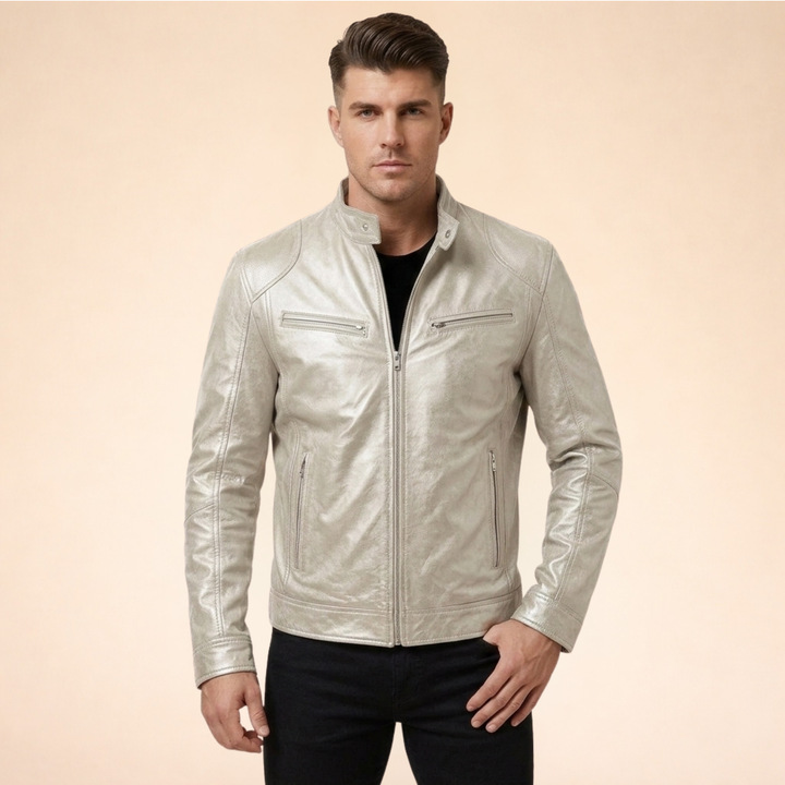 Eric| Stilvolle Lederjacke