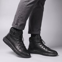 Leon | Durable And Stylish Classic Leather High Top Boots