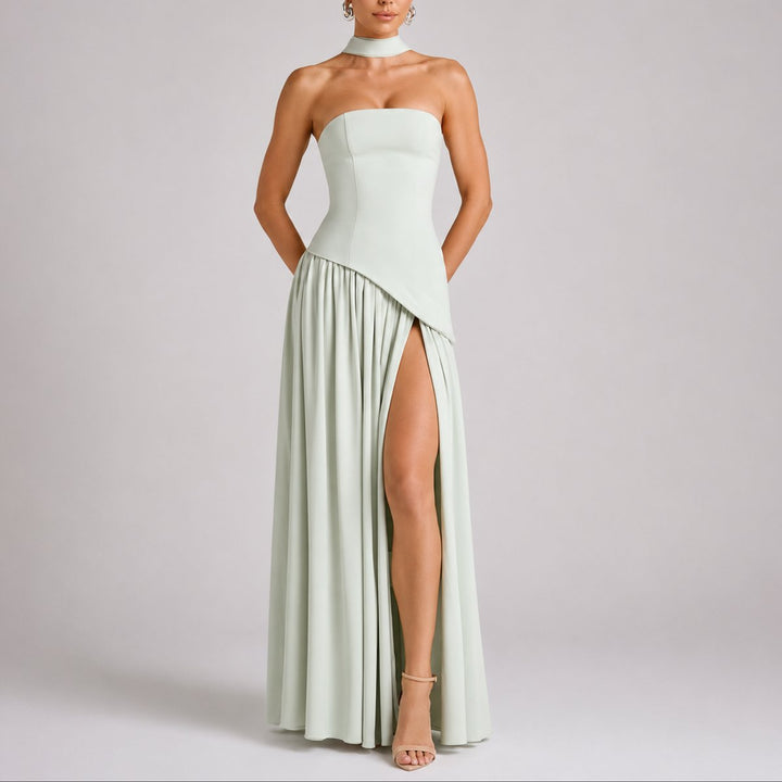 Sophia | Abito lungo elegante e raffinato da matrimonio autunnale