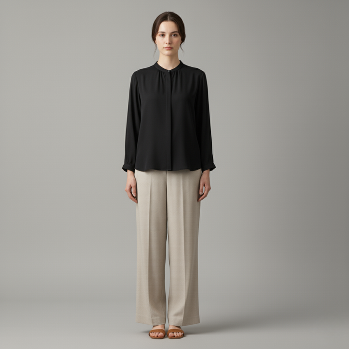 Mary | Elegant Classic Summer Blouse