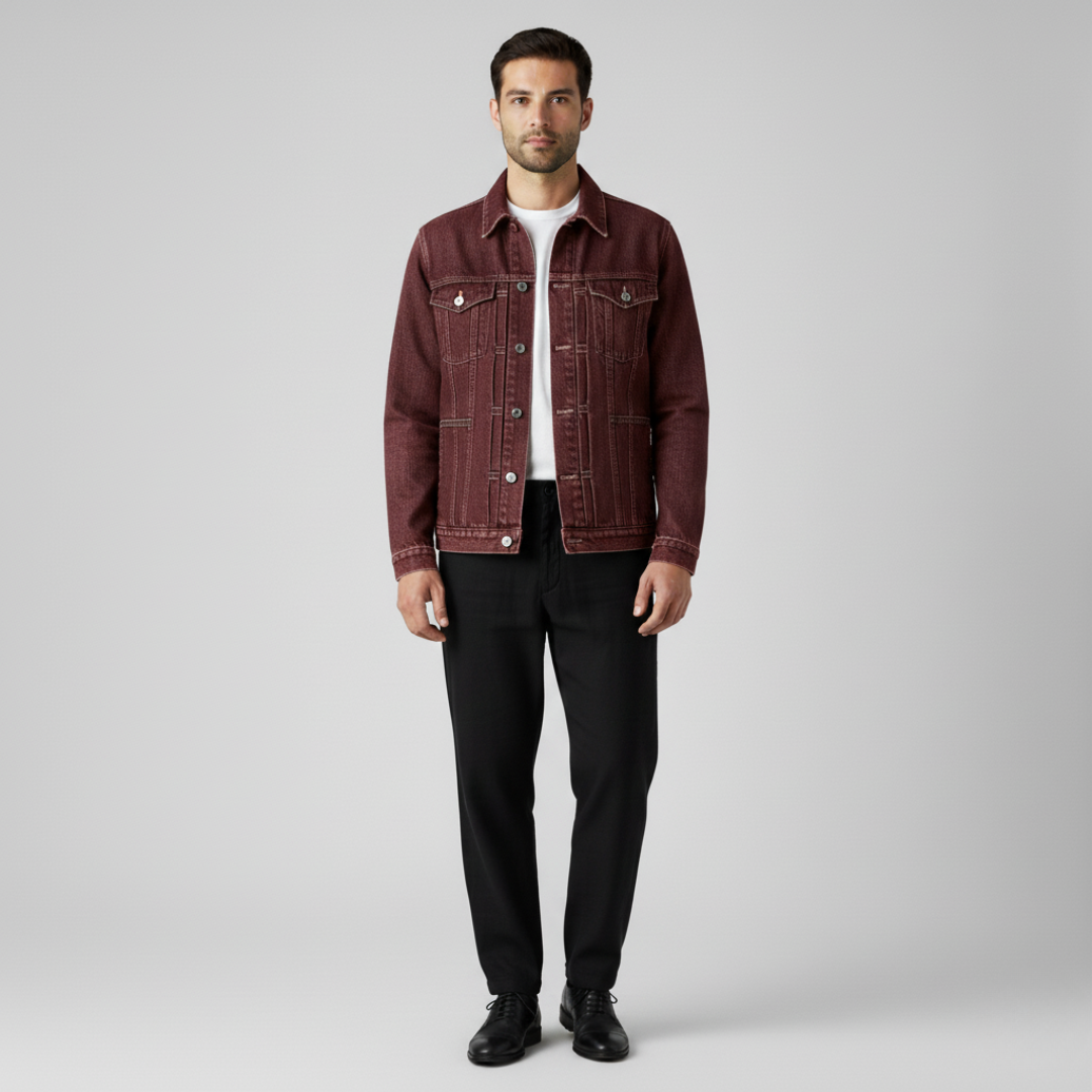 Eric | Klassische Herren-Jeansjacke