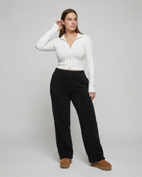 Victoria | Cozy and Stylish Wide-Leg Fleece Pants