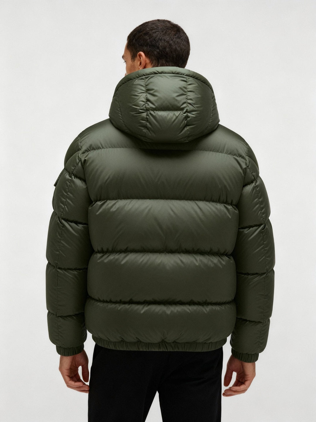 Drune | Men's Puffer Jacket – Warm Winter Design with Hood