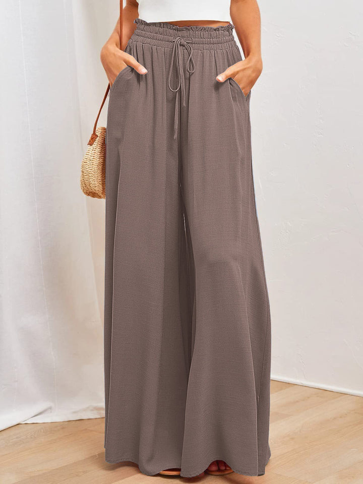 Olivia | Elegant And Breezy Summer Wide Leg Palazzo Pants