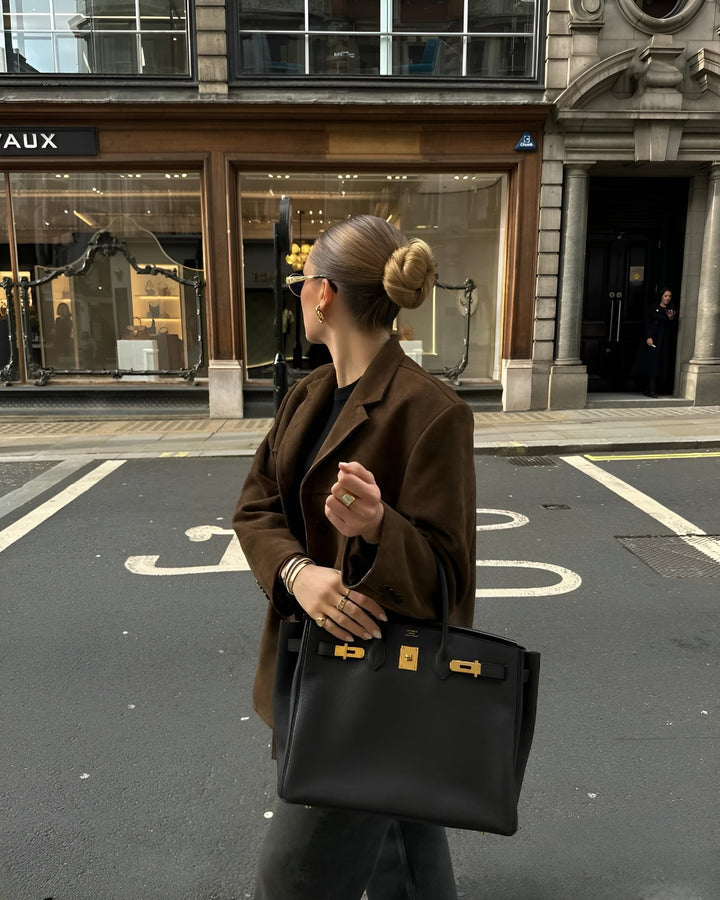 Isabella | Chic And Modern Suede Blazer