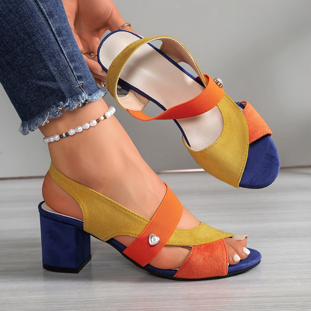 Kimberly | Orthopedic Comfort Block Heels – Elegant Supportive Style for Women