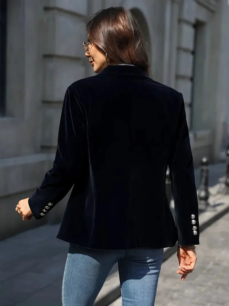 Camilla | Luxurious Plush Velvet Evening Blazer