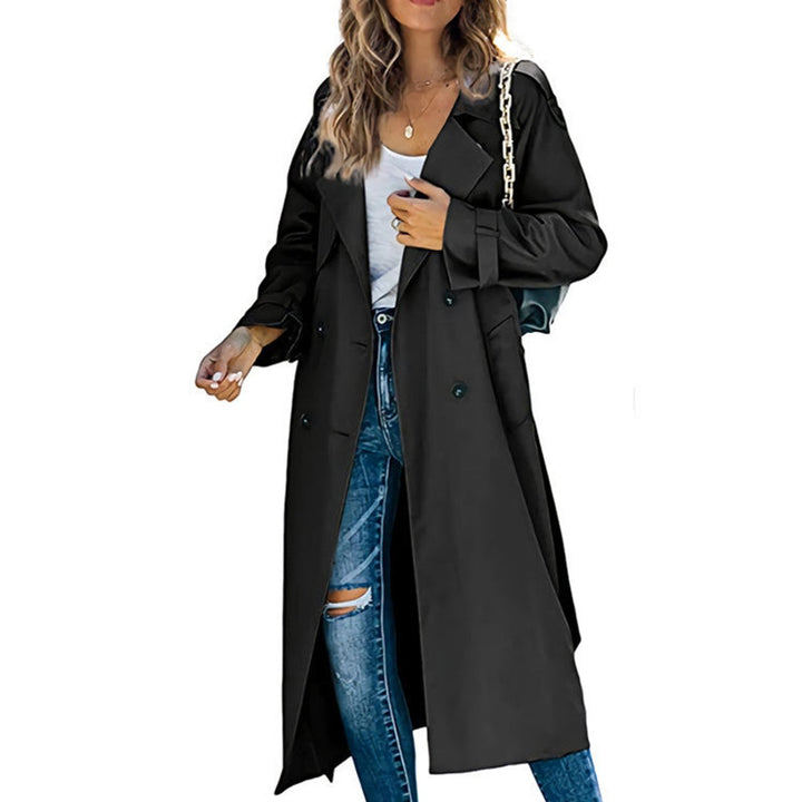Isabella | Relaxed Double-Breasted Belted Trench Coat