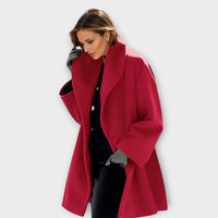 Freya | Timeless And Elegant Windproof Wool Coat