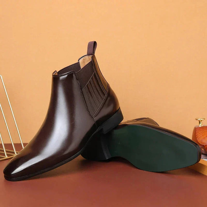 Isabelle | Pointed-Toe Chelsea Ankle Boots for Polished Everyday Style