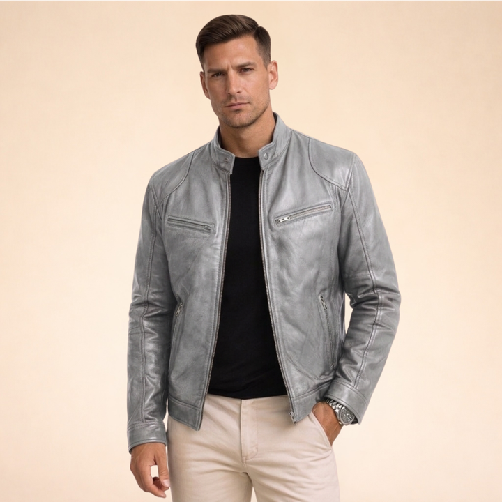 Eric| Stilvolle Lederjacke