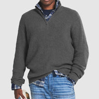 Bradley | Comfortable And Classic Textured Knit Sweater