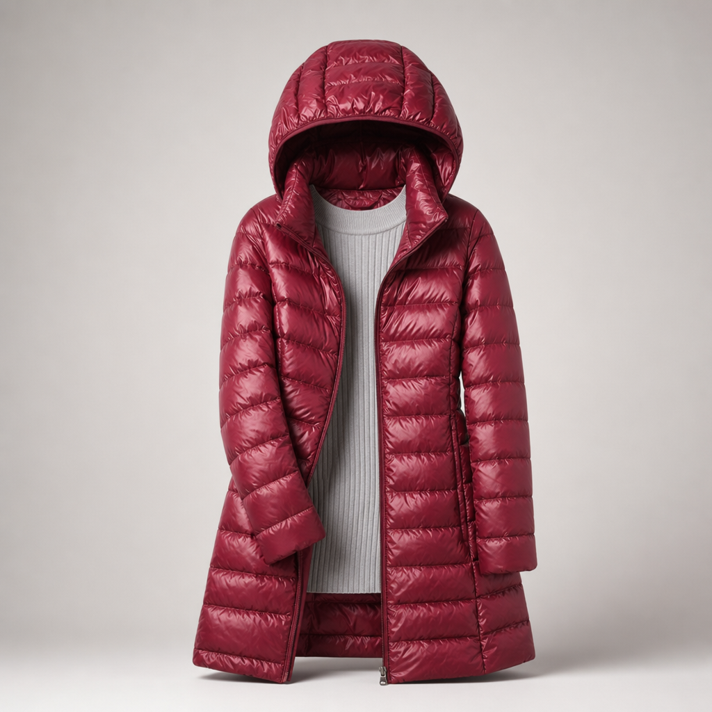Feathra | Ultralight Down Jacket – Warm Lightweight Style for Women