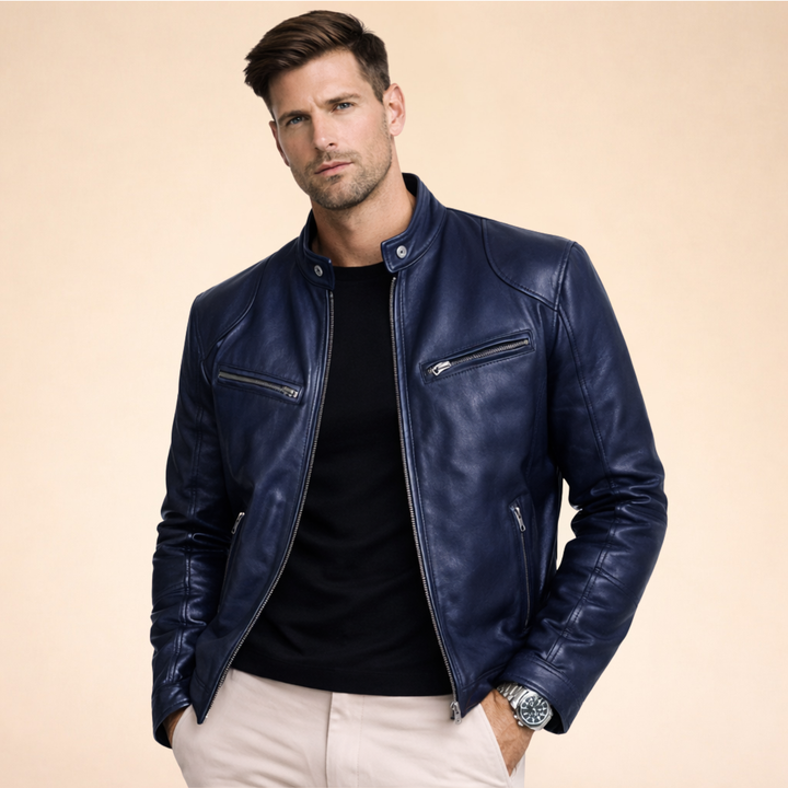Eric| Stilvolle Lederjacke