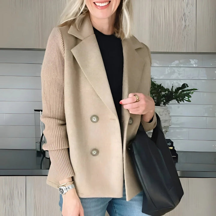 Evelyn | Cozy Knit Sweater Pattern Blazer