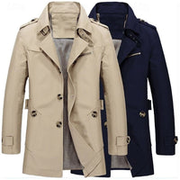 Julian | Classic and Versatile Men's Trench Coat