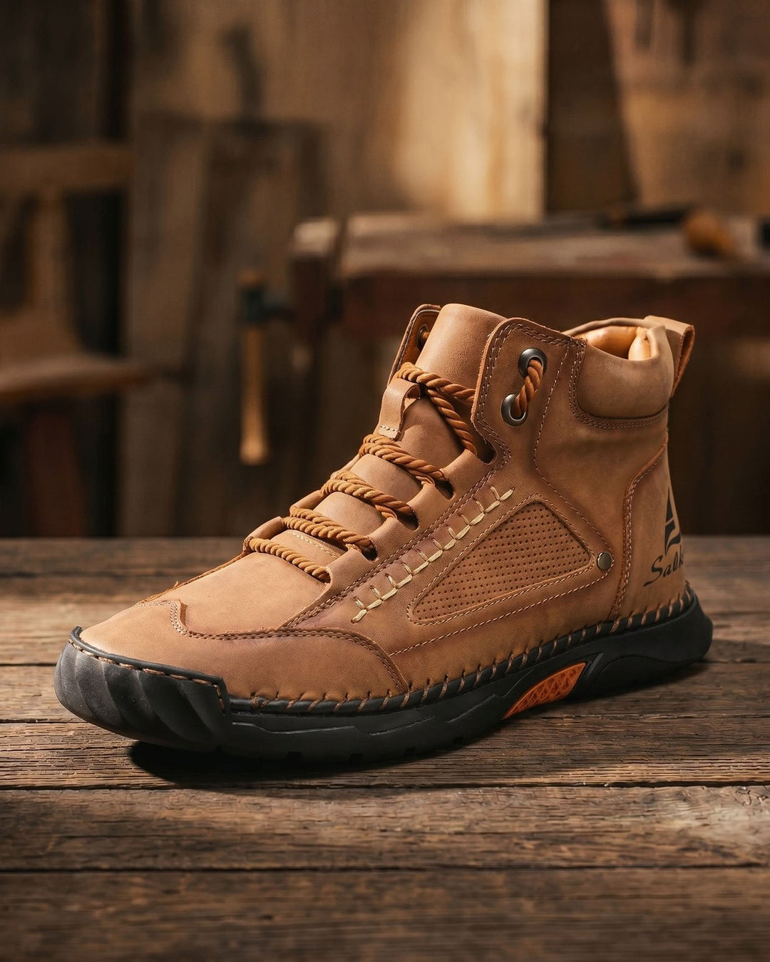 Marlowe | Heritage Boots – Structured Faux Leather for Men