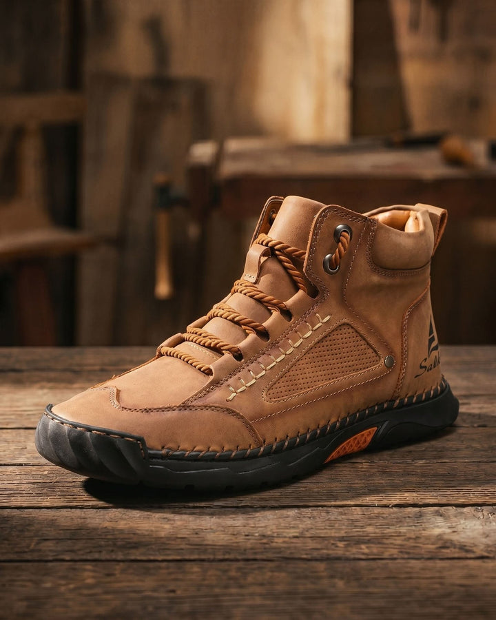 Marlowe | Heritage Boots – Structured Faux Leather for Men