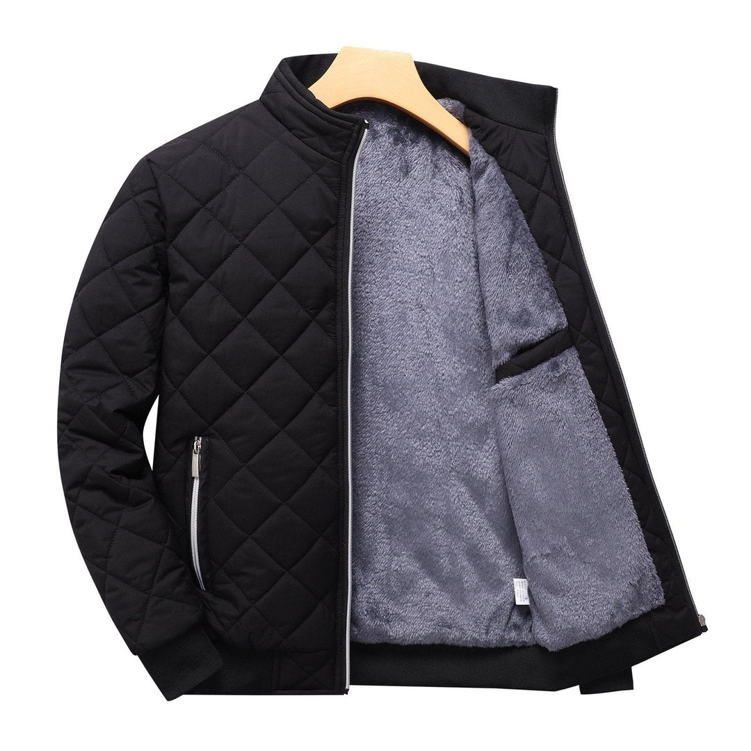 Alistair | Quilted Bomber Jacket – Cozy Elegant Style for Men