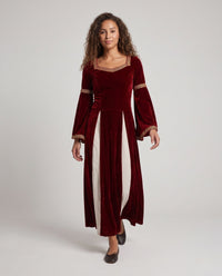 Isabella | Comfortable And Vintage Velvet Halloween Dress
