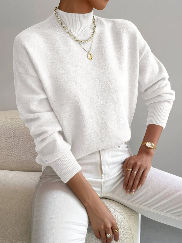 Isabella | Cozy And Elegant Turtleneck Knit Sweater