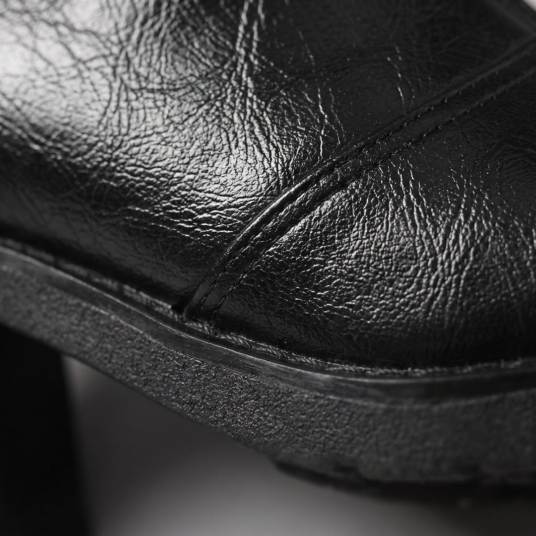 Whitney | Leather Ankle Boots – Elegant Everyday Style for Women