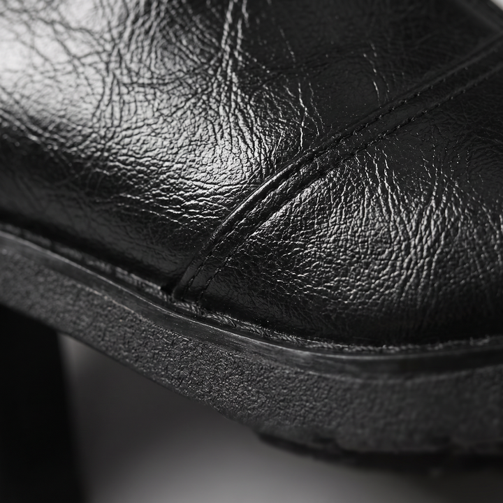 Whitney | Leather Ankle Boots – Elegant Everyday Style for Women