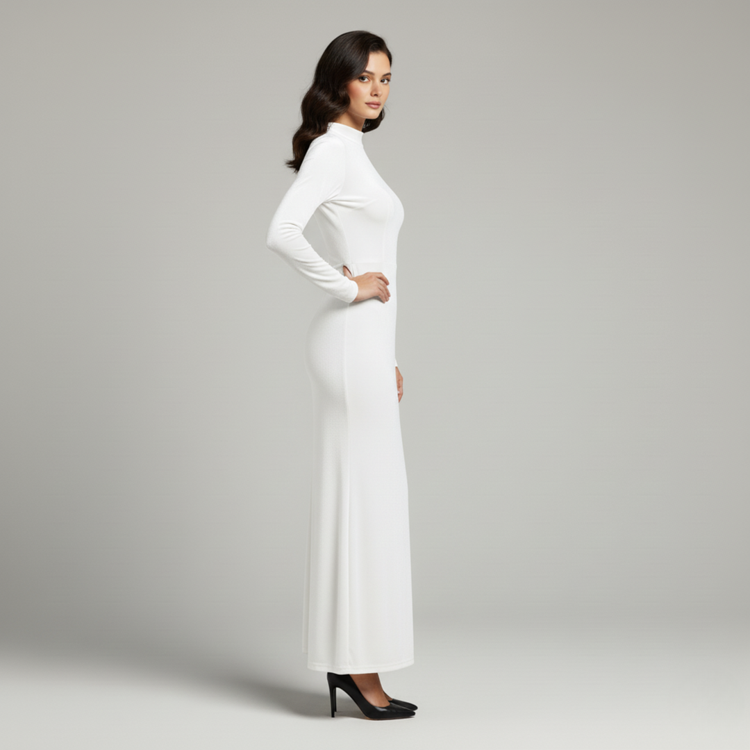 Jaleesa | Elegant Long Sleeves Maxi Dress