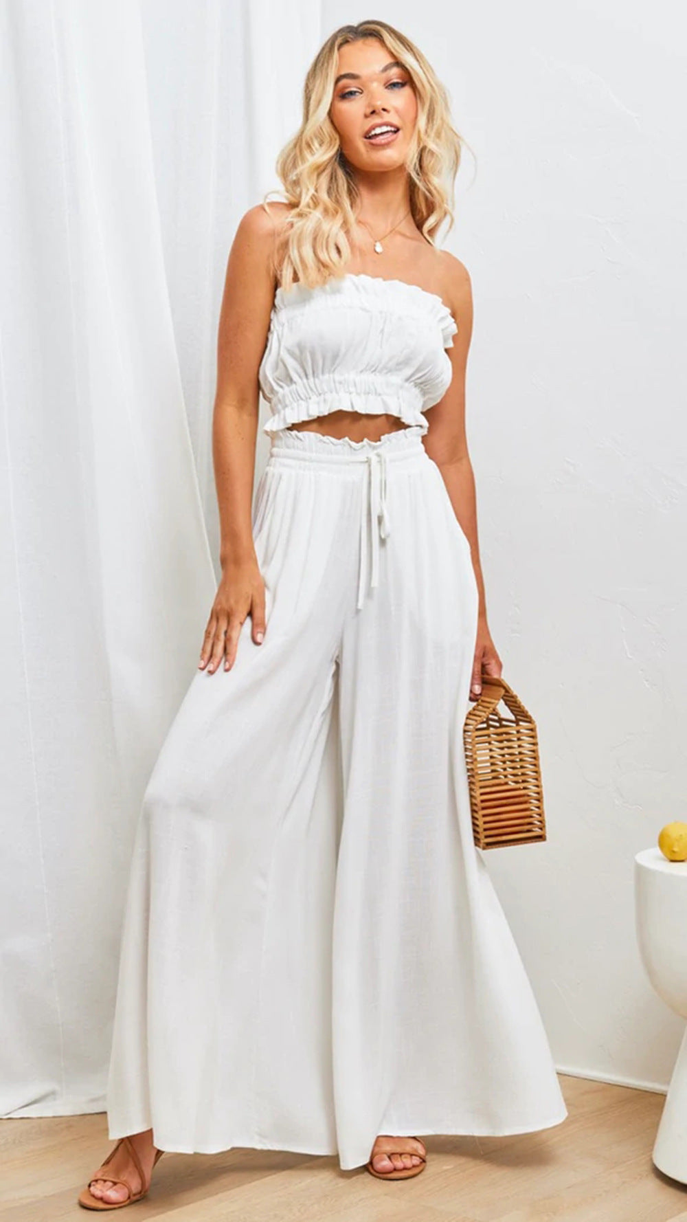 Olivia | Elegant And Breezy Summer Wide Leg Palazzo Pants