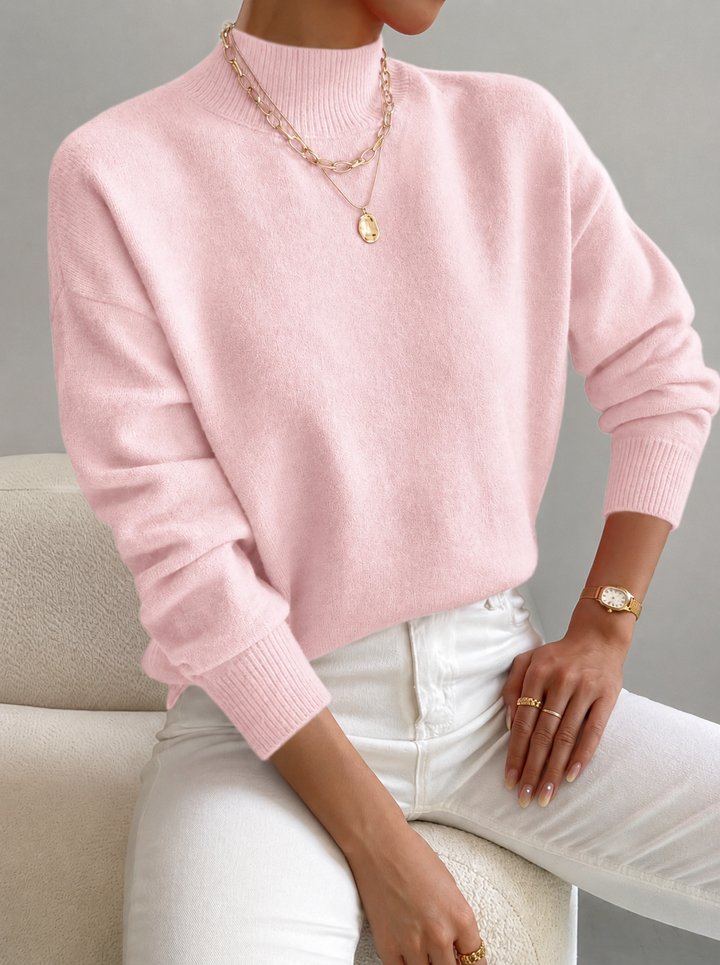 Isabella | Cozy And Elegant Turtleneck Knit Sweater