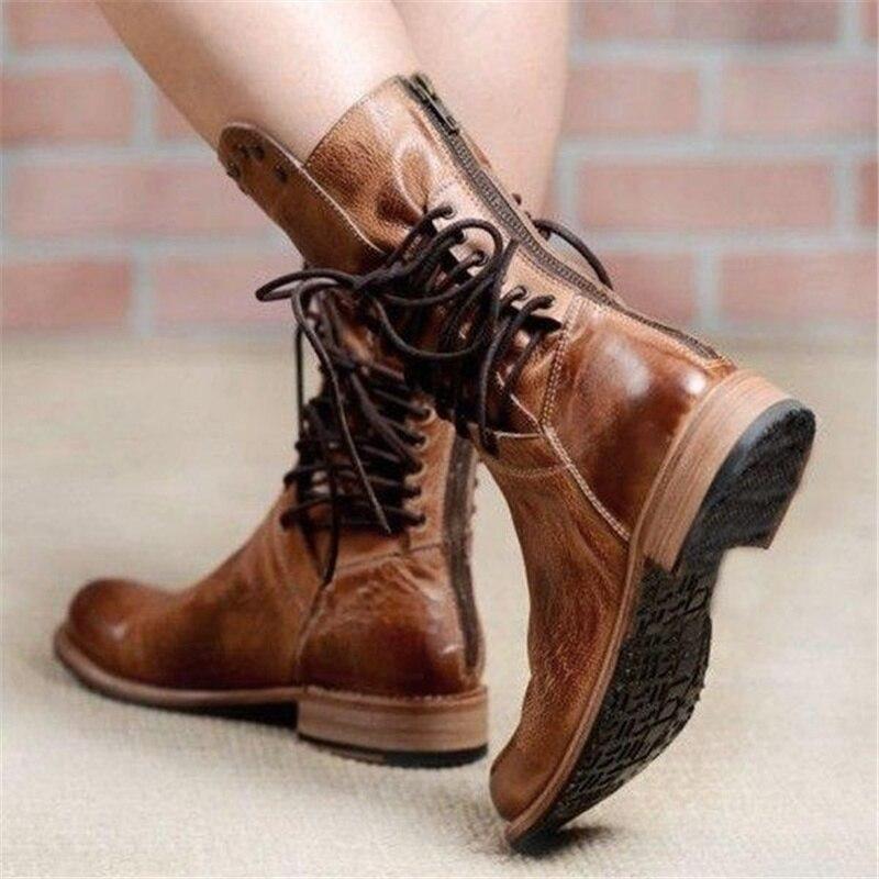Avery | Western-Inspired Lace-Up Ankle Boots With Everyday Comfort