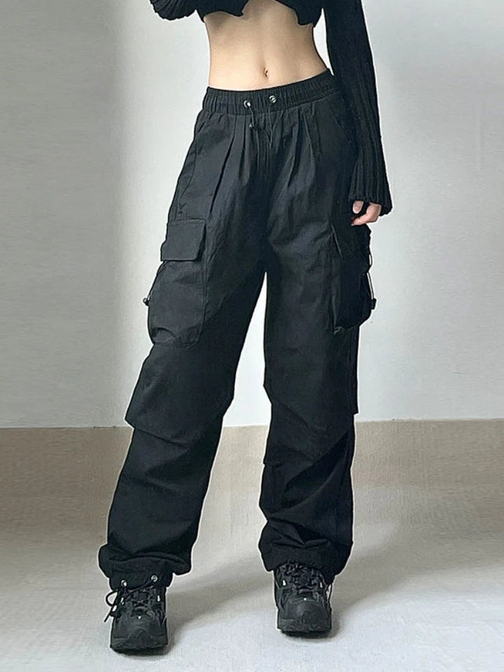 Elena | Effortless And Trendy Wide-Leg Cargo Pants
