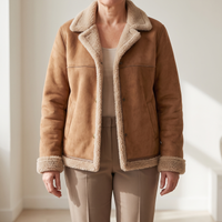 Laura | Stylish and Cozy Shearling-Lined Winter Jacket