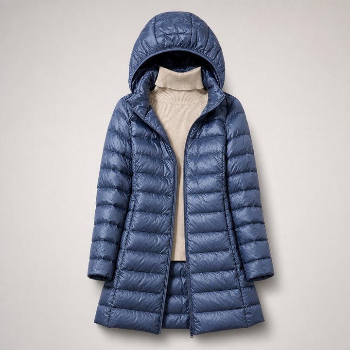 Feathra | Ultralight Down Jacket – Warm Lightweight Style for Women