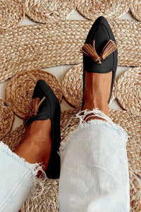 Josephine | Comfortable Pointed-Toe Tassel Loafers