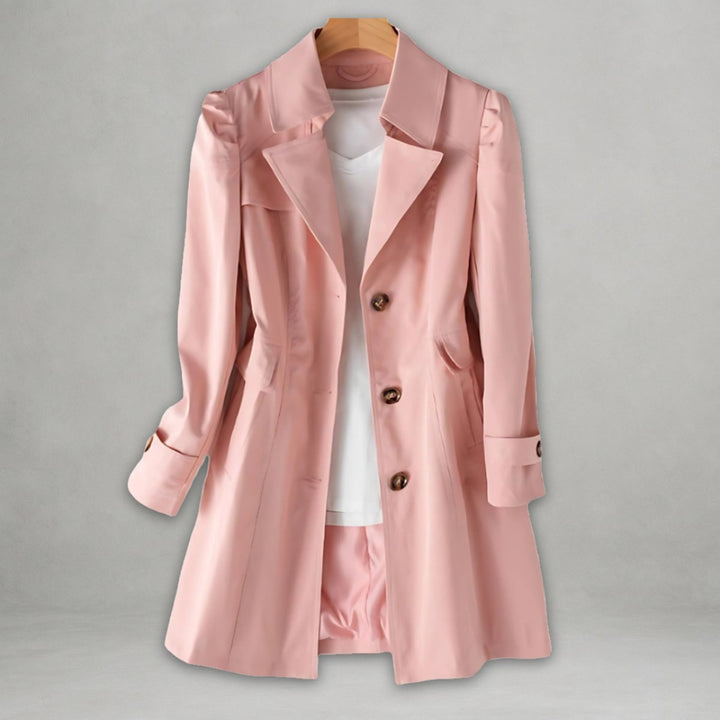 Claire | Elegant Tailored Trench Coat For Women