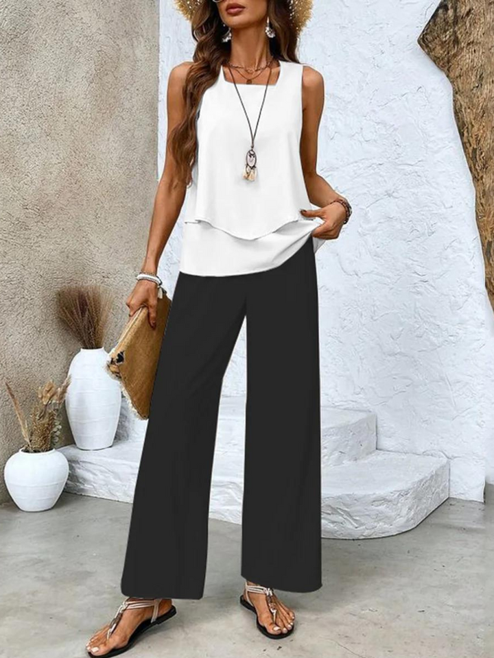 Evelyn | Breezy And Elegant Summer Two Piece Set