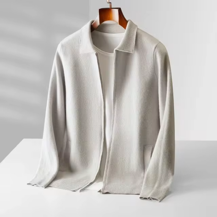 Lucas | Premium And Versatile Knit Full-Zip Cardigan