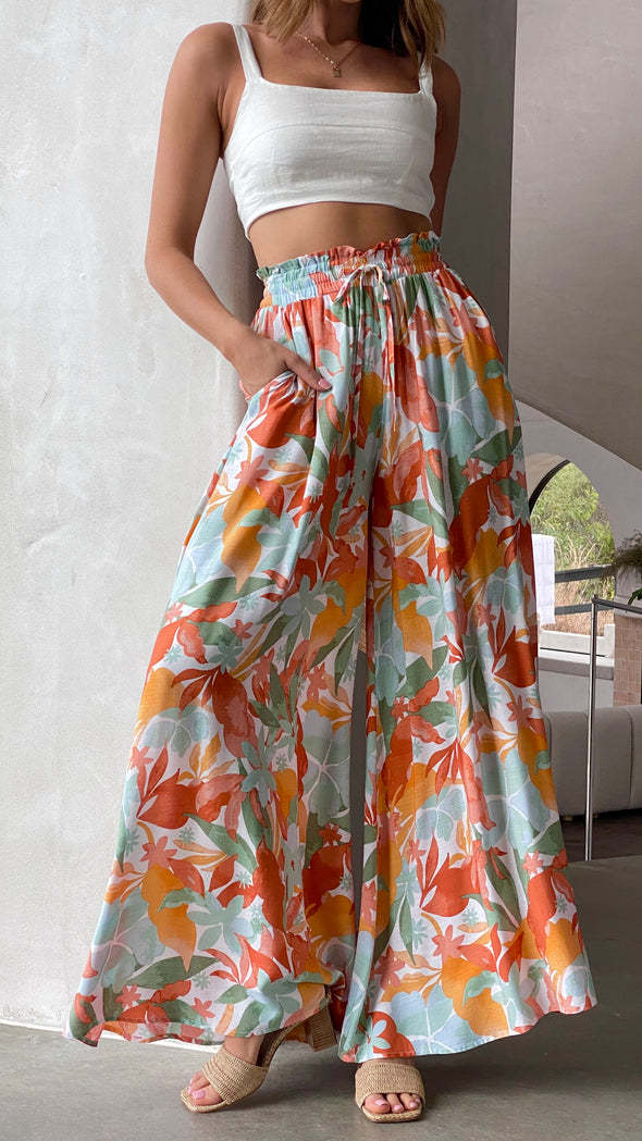 Olivia | Elegant And Breezy Summer Wide Leg Palazzo Pants