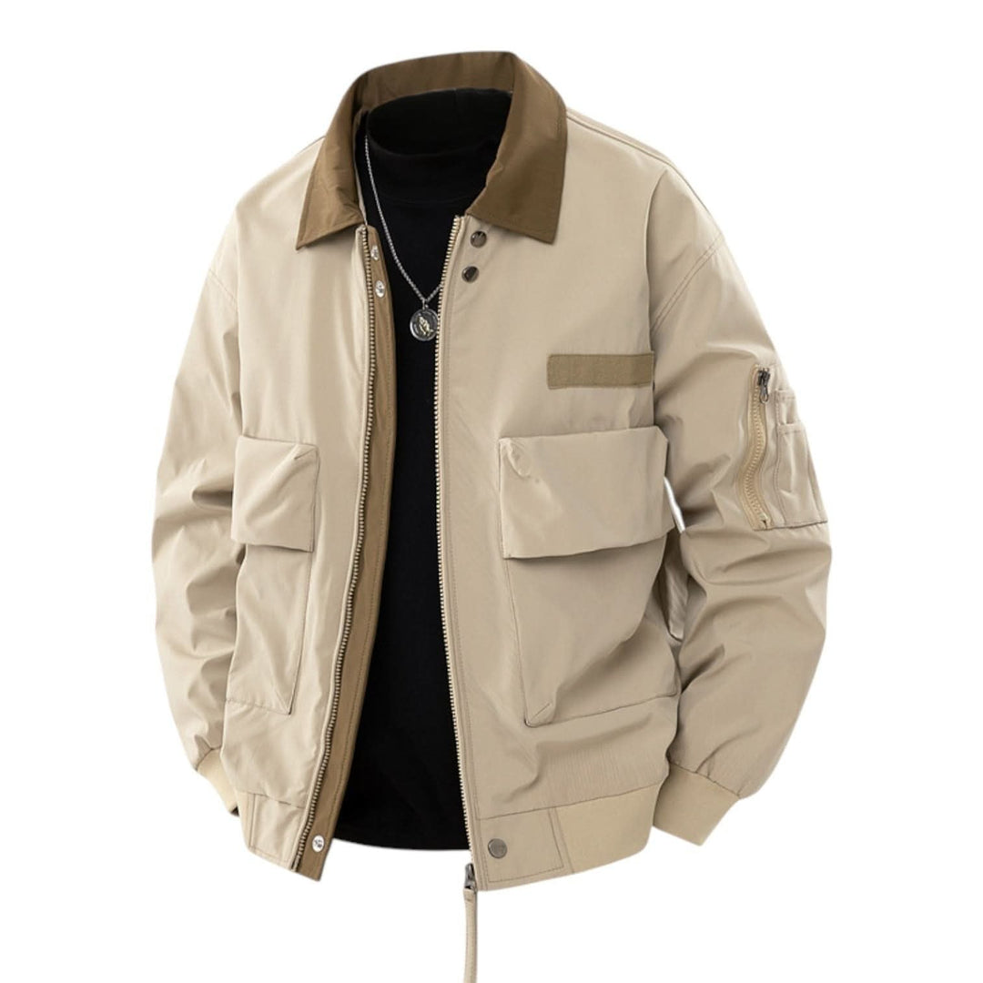 Tanner | Bomber Jacket – Modern Style with Contrast Detail