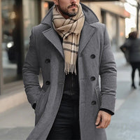 Alexander | Refined and Comfortable Wool-Blend Trench Coat