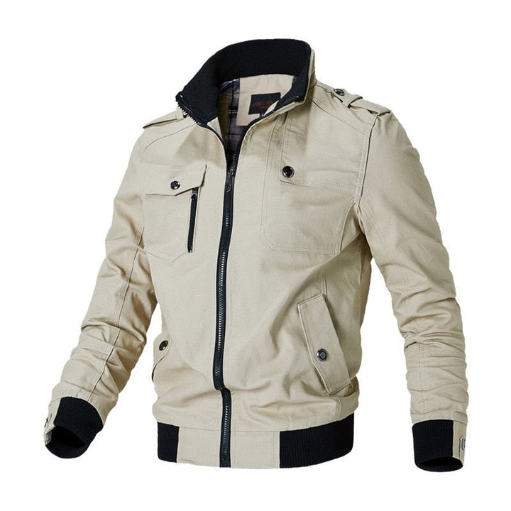 Reuben | Military-Inspired Utility Bomber Jacket