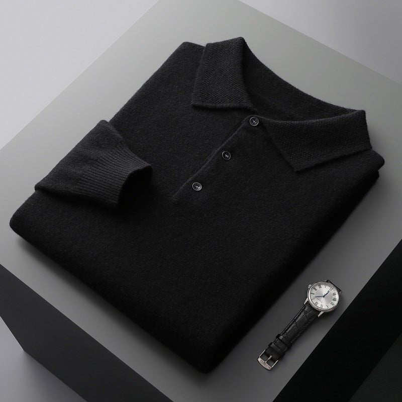 Eckhart | Cashmere Polo Shirt for Effortless Style