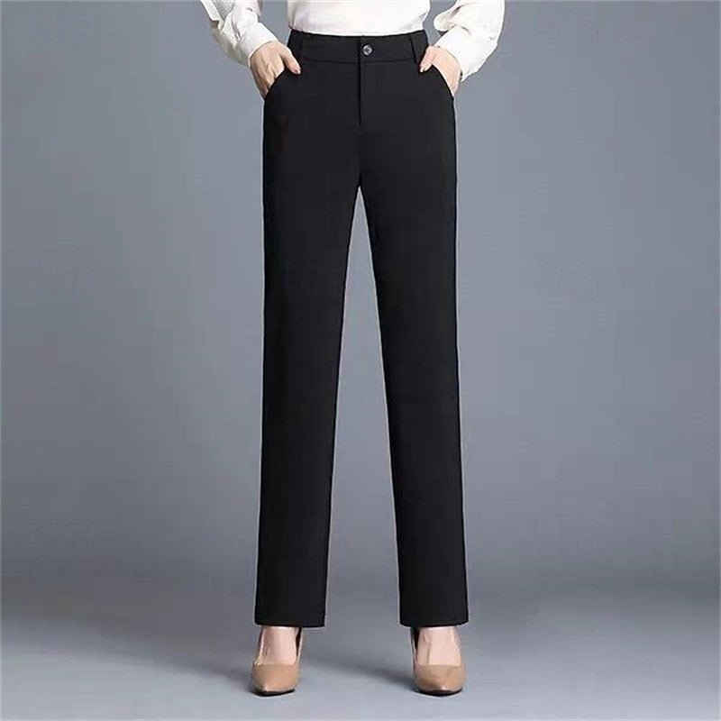Vibrant | Straight-Leg Trousers for Effortless Everyday Style
