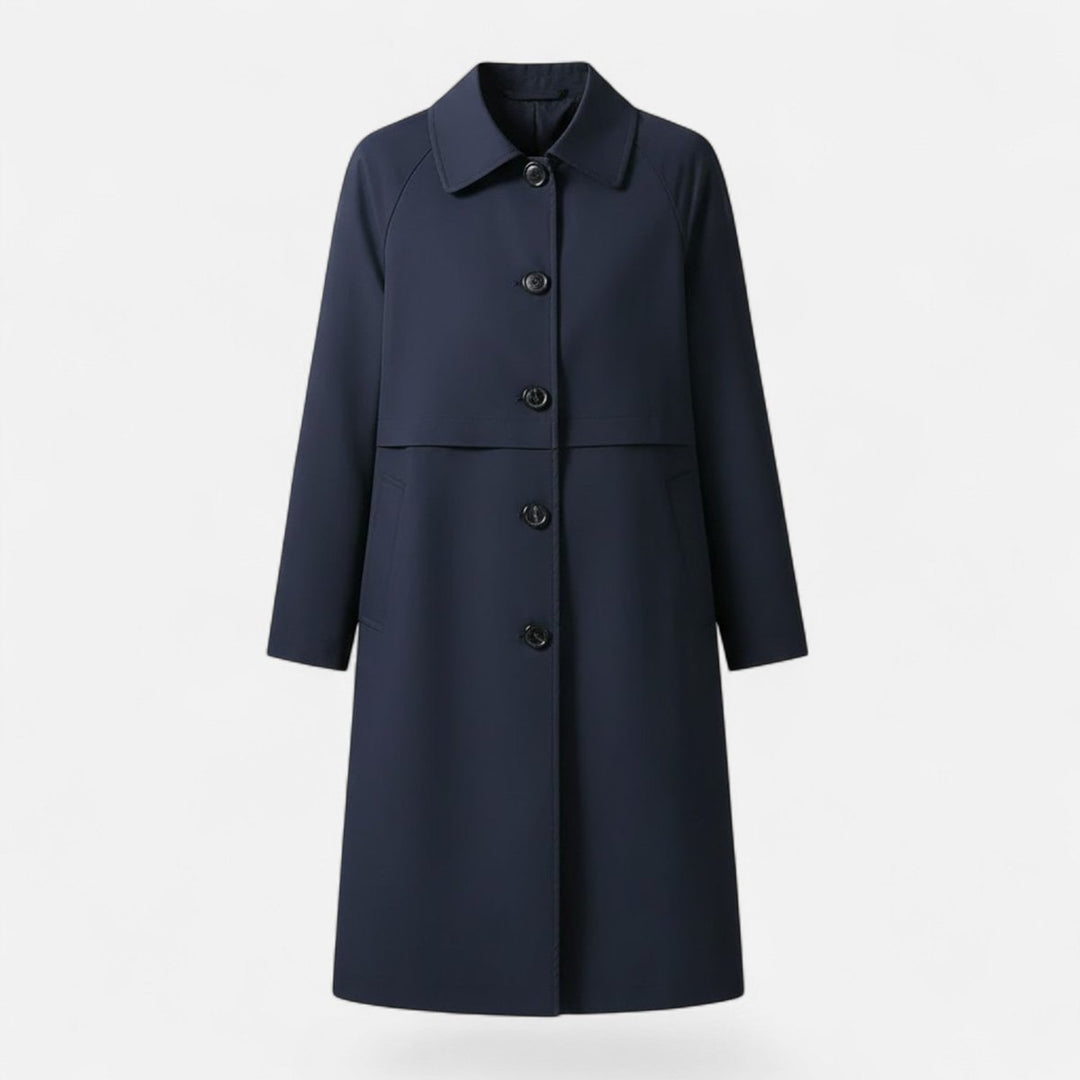 Amelia | Sophisticated And Classic Midi Trench Coat